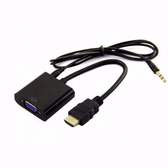 Imagine ADAPTOR HDMI > VGA + 3.5MM JACK ,VA364-BU, 51758