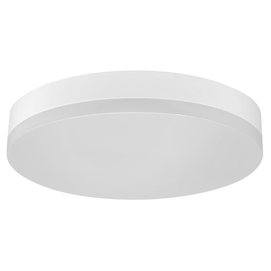 Imagine PLAFONIERAONIERA LED, 24W, 3000K/830/1800LM, IP44, FI280/67MM ROTUNDA DISPERSOR ALB ML 20500086