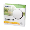 Imagine APLICA LED,  15W, 4000K, 1100LM, IP54, NEGRU, OR-OP-6112BLPM4