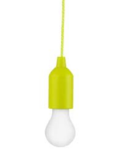 Imagine LAMPA DE NOAPTE CU BATERIEI PE UN SIR LED DE 1W, 3 X AAA, VERDE