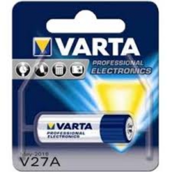 Imagine BATERIE 12V, 27A, V27A, LR27,  ALCALINA VARTA BL1, 012-028