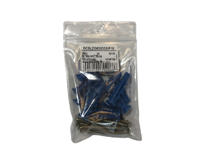 Imagine DIBLU CU SURUB 06*30MM+3*35MM -  10BUC/PUNGA - CARAMIDA -DCSLZG630335/P10