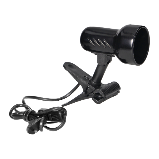 Imagine LAMPA BIROU E14 CU CLIPS 40W NEGRU, METAL/PLASTIC, DALLA