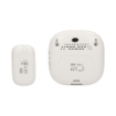 Imagine SONERIE WIRELESS, 120M, IP44, 230V 36 MELODII,  BATERIE, ALB, FUNCTIE ALARMA, SISTEM DE ÎNVATARE OR-