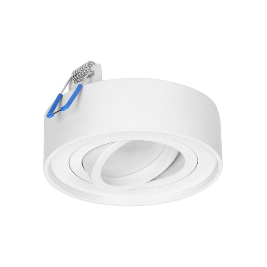 Imagine SPOT LED GU10, MR16, MAX 50W, 230V, ROTUND, REGLABIL, INCASTRAT, ALB, IP20, FI96/50MM,  OR-OD-6169/W