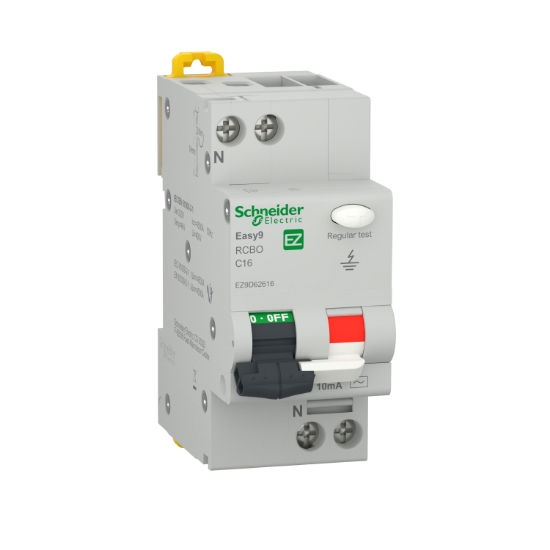 Imagine DIFERENTIAL 2MD,  10MA/TIP AC, 1P+N C 16A, 4.5KA, RCBO, EZ