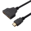 Imagine ADAPTOR CU CABLU HDMI A TATA LA 2 X HDMI A MAMA, CONTACTE AURITE, VA340G-BU