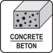 Imagine BURGHIU BETON  6*100 MM, VIDIA, YT-4363