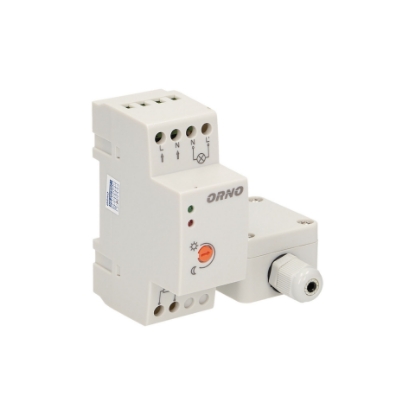 Imagine SENZOR CREPUSCULAR CU SONDA EXTERNA ERMETICA ÎNTR-O CUTIE, 2-100 LUX, SINA DIN,