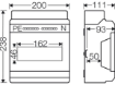 Imagine COFRET APARENT 9MD (1R* 9) IP65, GRI, USA TRANSPARENTA