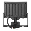 Imagine PROIECTOR LED CU SENZOR, 50W 4000K/4000LM, 230V, IP44, PIR 240 ° NEGRU, PC ALB MAT,