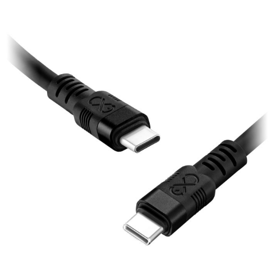 Imagine CABLU USB-C/ USB-C, 0.9M 100W, INCARCARE RAPIDA SI TRANSFER DATE, NEGRU, EXC WHIPPY PRO