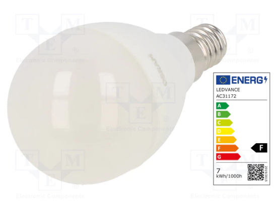 Imagine BEC LED E14 P, 4000K/ 806LM,  8.0W 230V,  P45, PARA FR