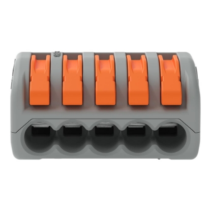 Imagine BLOC TERMINAL  1P, 5G, =<4MMP,  40BUC/CUTIE,  24A, COMPRESIE, WAGO