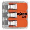 Imagine BLOC TERMINAL  1P, 3G, =<4MMP,  50BUC/CUTIE,    32A, COMPRESIE, WAGO