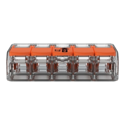 Imagine BLOC TERMINAL  1P, 5G, =<4MMP,   1BUC/PUNGA,  32A, COMPRESIE, WAGO