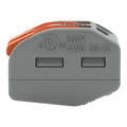 Imagine BLOC TERMINAL  1P, 2G, =<4MMP,   2BUC/PUNGA, 24A, COMPRESIE, WAGO