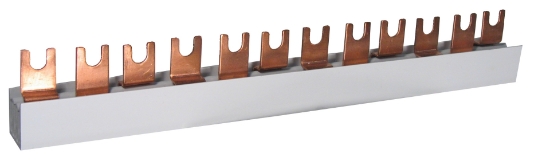 Imagine PIEPTENE 4P 12 PASI 100A FURCA 16MMP 500VAC IZ16/4F/12