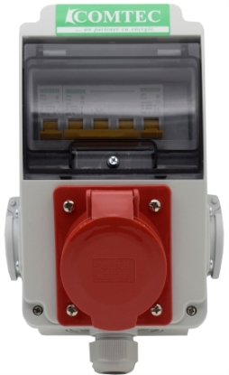 Imagine TABLOU SANTIER ECHIPAT T1*32A+M2*16A  6MD/IP55,  PF0019-05540