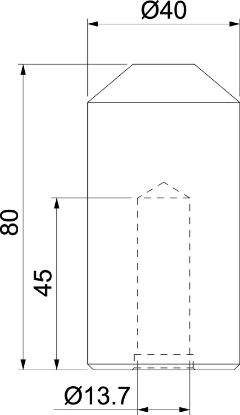 Imagine Cap de bătut pentru electrod de împământare ST, BP şi OMEX