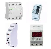 Imagine pentru categorie Relee Tensiune si Protectie, Monitorizare, Deeclansare/Anclansare