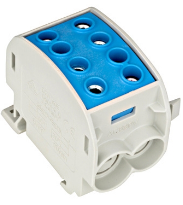 Imagine CLEMA DISTRIBUTIE 1P, (2*70+2*50)MMP/4GAURI, CUPRU, 192A, ALBASTRU,