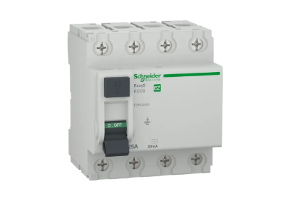 Imagine DIFERENTIAL 4MD,   30MA/TIP AC, 4P 25A,  6KA, RCCB, EZ