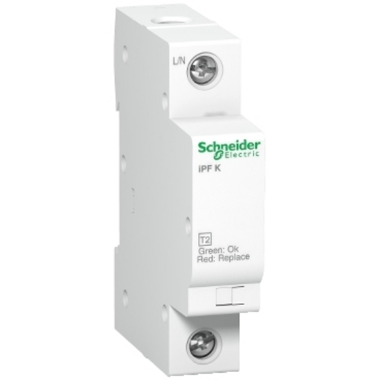 Imagine DESCARCATOR SUPRATENSIUNI, TIP T2, 1P 1MD, 350VAC, MOV+GDT, IT 230/TN-C, 20KA
