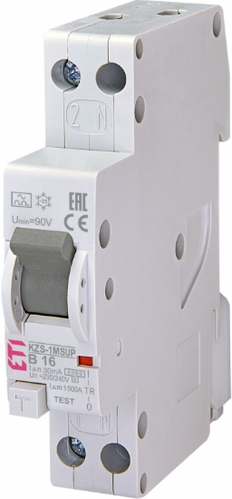 Imagine DIFERENTIAL RCBO, 30MA, TIP A, B 16A, 1P+N, 1MD, 6KA,