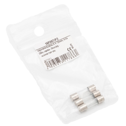 Imagine SIGURANTA FUZIBILA, FI 5 *20MM, 6.3A 250V, RAPIDA - 3BUC/PG