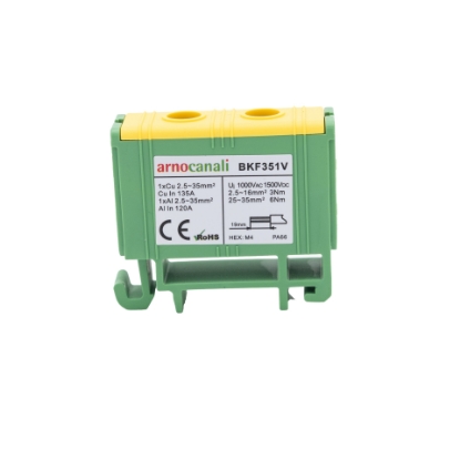 Imagine CLEMA SIR 1P, 35MMP, CU-AL, 135A, VERDE-GALBEN