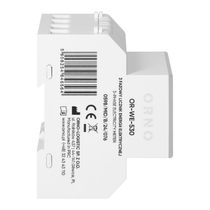 Imagine CONTOR TRIFAZAT, 0.25-5(100)A, 3*230/400V, MID, DIGITAL, PE SINA